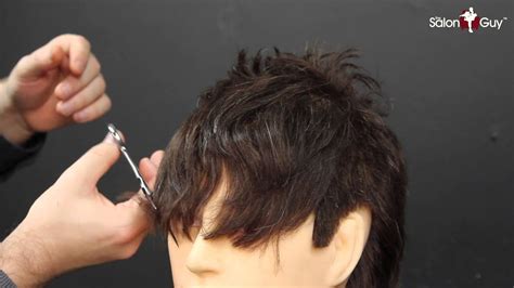 how to cut bangs for guys|More.